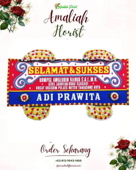 Papan Bunga Ucapan Selamat Sinamar